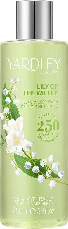 Yardley of London Luxury Body Wash for Women, Lily of The Valley, 6.8 Ounce