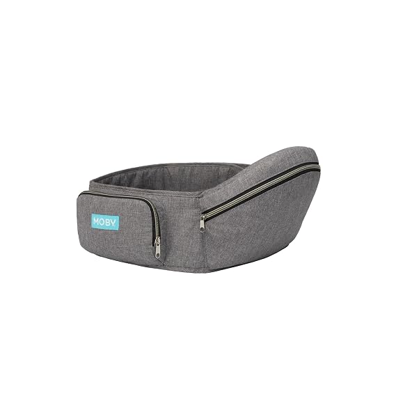 Grey Heather Hip Carrier by Moby Wrap