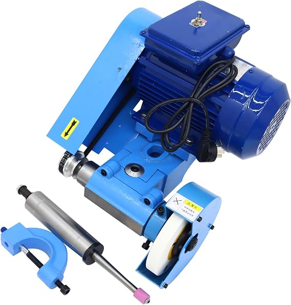INTBUYING 220V 1100W Lathe Tool Post Grinder Internal and External Sharpener Grinding Machine Metalwork 0.12-3.54 In Grinding Depth
