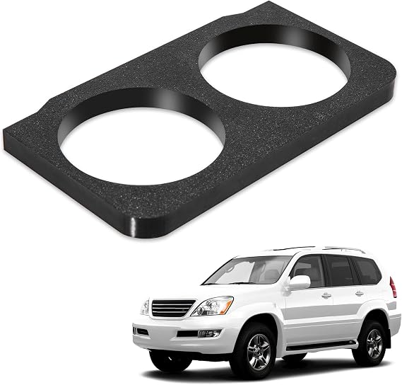 Cup Holder Insert for Lexus GX470 (2003-2009) Upgrade Center Console, Precision Fit for Yeti 20, 30oz, Stanley and Other Glass Cups