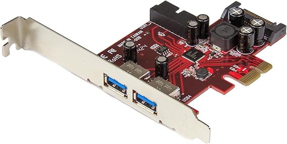 4 Port PCI Express USB 3.0 Card - 5Gbps - 2 External & 2 Internal - SATA Power - UASP Support - 2x Internal (IDC) Motherboard-Style Headers , TAA (PEXUSB3S2EI)