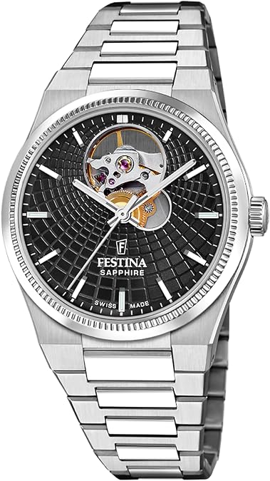 Festina Swiss, Rive Open Heart, Luxury Men's Watch