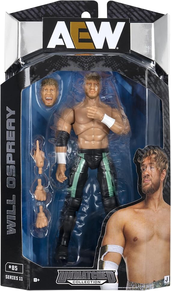 AEW Will Ospreay Unmatched Series 11 Toilet Ring Figure