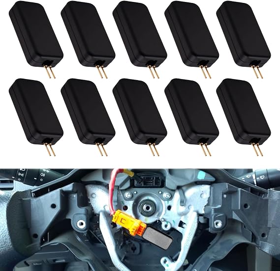 10 PCS Auto Car Emulator Fault Finding Diagnostic Maintenance,Fault Light Emulator Universal Car Inspection Tool for SUV Truck,for Diagnostic Troubleshooting (Black)