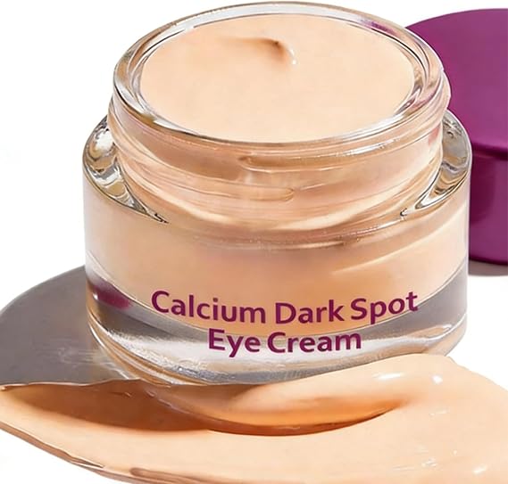Calcium Dark Spot Eye Cream For Dark Circles And Puffy Eyes - Under Eye Cream Anti Aging Eye Care To Reduce Wrinkles - Hydrating & Firming Under Eye Brightener, Eye Bags Remover Women & Men
