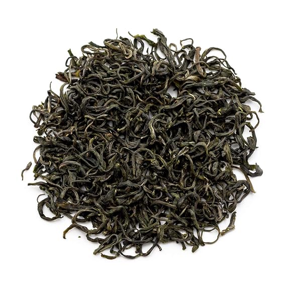 oriarmcha Qingdao Laoshan Green Tea Loose Leaf - Chinese Cloud and Mist Tea Leaves - 450g (16-ounce) Ziplock Resealable Bag