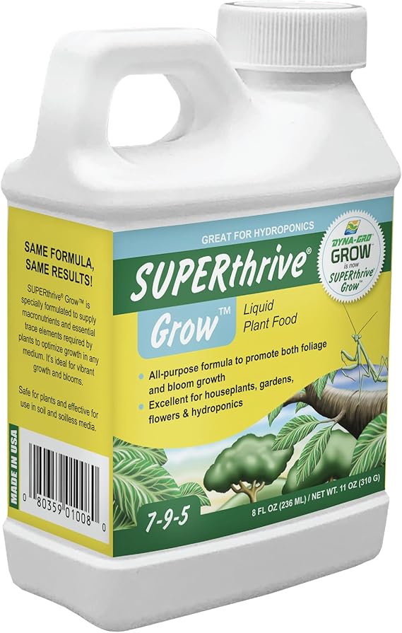 Dyna-Gro Gro-008 Grow 7-9-5 Plant Food, 8-Ounce