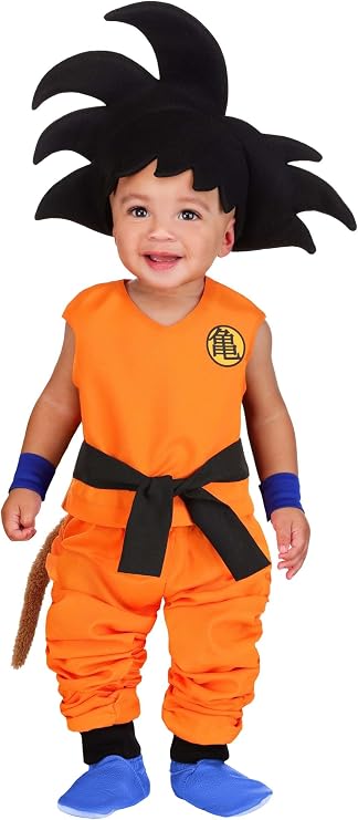 Infant Dragon Ball Z Goku Costume, Kids Anime Goku Halloween Costume, Dragon Ball Z Outfit