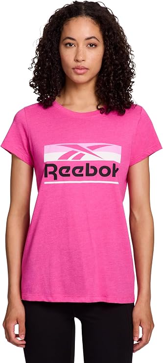 Reebok Women's Short Sleeve Knockout Performance T-Shirt