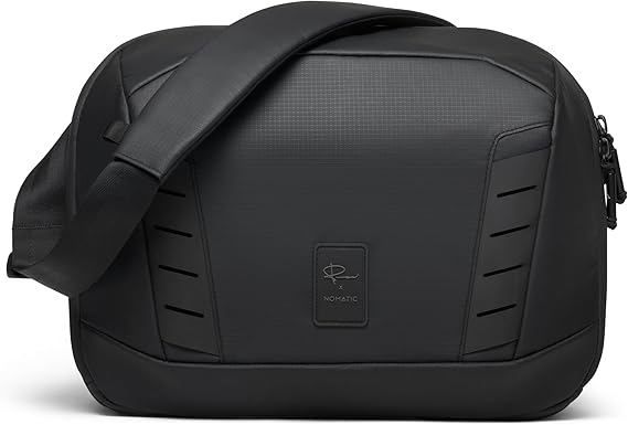 NOMATIC McKinnon Camera Messenger 13L: Versatile Camera Bag for Photographers with Quick Access, Secure Laptop Storage (Fits 14" MacBook), Comfortable Crossbody Design & External Straps for Travel