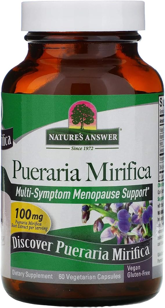 Nature'S Answer Pueraria Mirifica Estro Balance - 60 Vegetarian Capsules