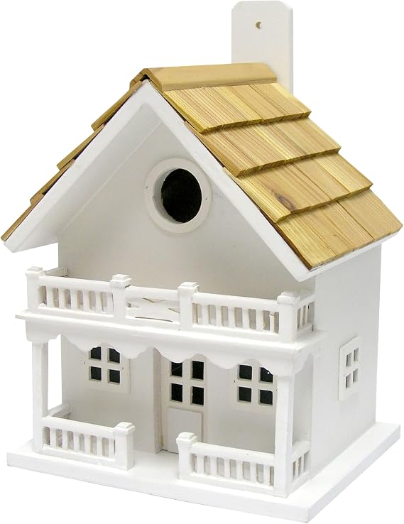 Home Bazaar Hand-made Chalet Bird House - Bird Friendly Home Decor