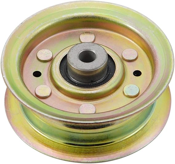 Parts Camp 532173438 Flat Idler Pulley for Husqvarna/AYP/Craftsman 104360X 131494 173438 532173438 John Deere AM103287 AM103480 AM108923 AM37321 Stens 280-623 Mower Pulley for 42" Decks