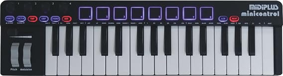 midiplus minicontrol USB MIDI keyboard controller