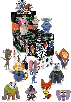 Zootopia Mystery Minis Display Figures Set of 12
