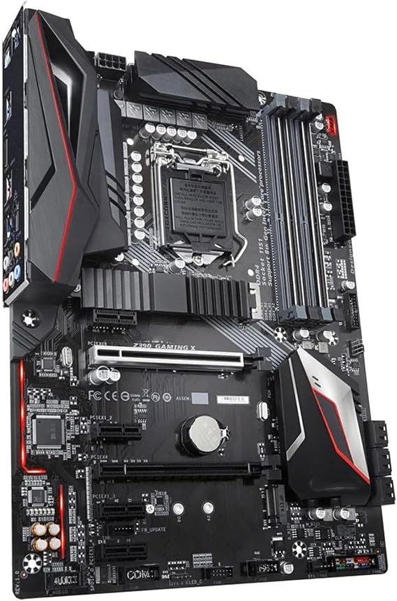 Computer Motherboards Fit for GIGABYTE Z390 Gaming X LGA1151 Motherboard DDR4 Intel I9 I7 I5 I3 CPU Intel Z390 Gaming Placa-mae 1151 Intel LAN M.2 ATX