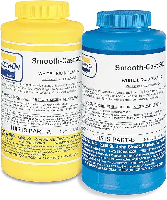 Smooth-On Smooth-Cast 300 Liquid Plastic Compound Smooth-Cast 300