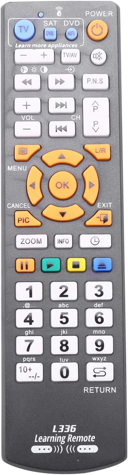 Universal Remote Control Controller with Learning Function for TV SAT CBL