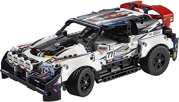 LEGO Technic App-Controlled Top Gear Rally Car 42109 Racing Toy Building Kit (463 Pieces)