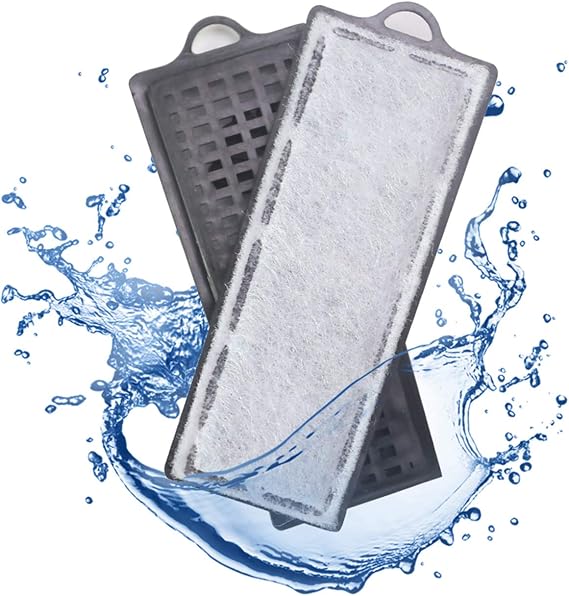 boxtech Aquarium Replacement Hang On Filter Cartridge, Pack of 2 (2 pcs 5-10 Gal Filter Cartridge)