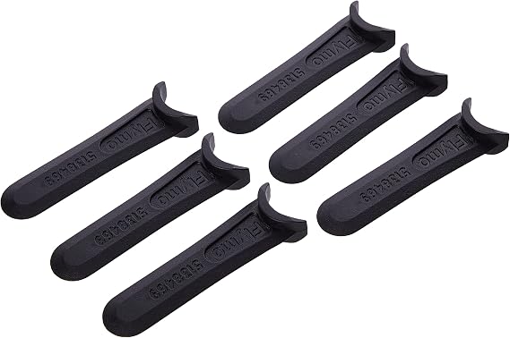 Flymo FLY014 x6 Plastic Lawnmower Blades for Hover Vac, Mow 'n' Vac, Micro Lite, Minimo, Mow 'n' Vac 28 - 513846990, Black