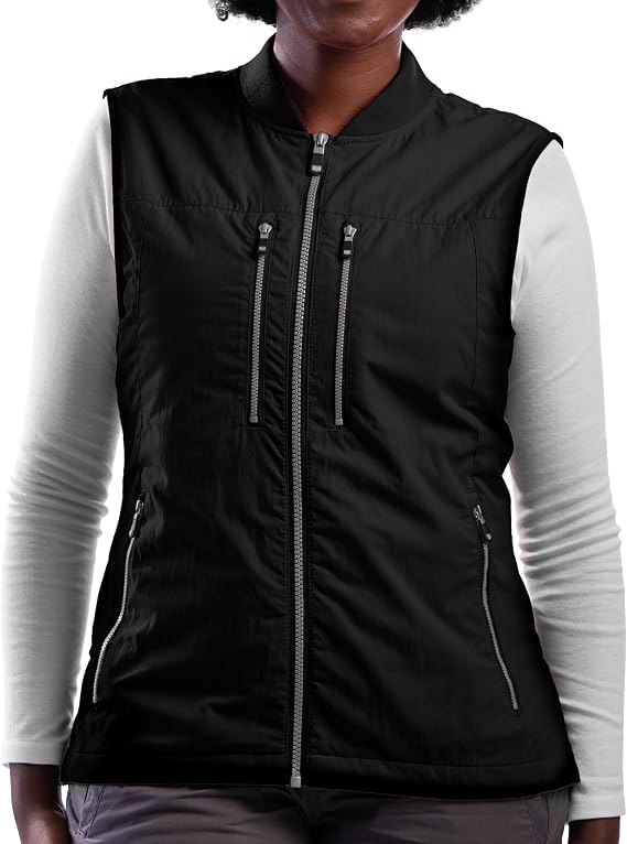 SCOTTeVEST 101 Vest for Women, 9 Pockets, Lightweight for Travel