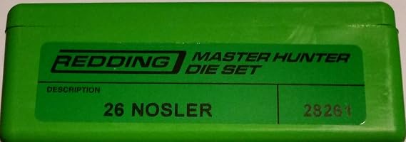 Redding Reloading Master Hunter Die Set - 26 Nosler, 28261