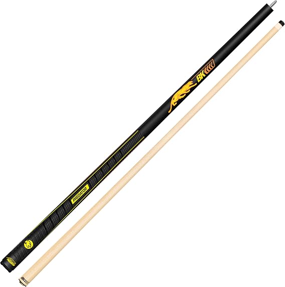 PREDATOR BK4 Break Cue Stick for Pool - So Powerful, its Criminal - 2-Piece Breaking Stick with Hard Break tip Tip for Maximum Speed and Low-Deflection Shaft Technology for Accuracy (Sport Wrap)