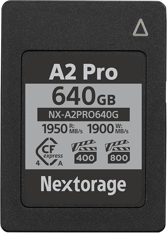 Nextorage CFexpress Typ A Karte 640GB VPG 800 VPG 400 japanische speicherkarte datenspeicher CF Express Type A Card Kamera Zubehör für Sony/Fujifilm A2PRO NX-A2PRO640G