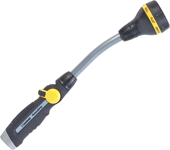 Melnor R8635 RelaxGrip 8-Pattern 15" Watering Wand, Black