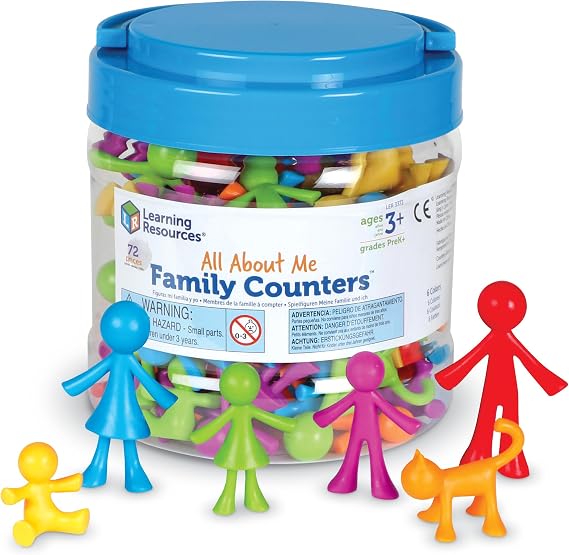 Learning Resources All About Me Family Counters