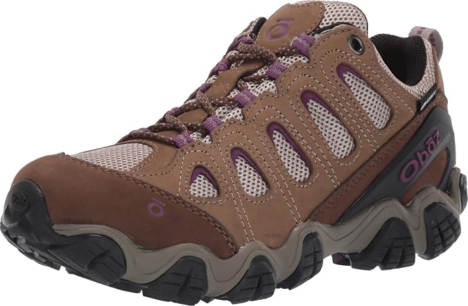 Oboz Sawtooth II Low B-Dry Hiking Shoe - Women's Violet 8.5