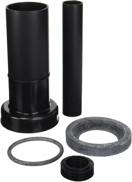 Geberit G152438461 HDPE Connector Set for Bowl Installation Matte Chrome