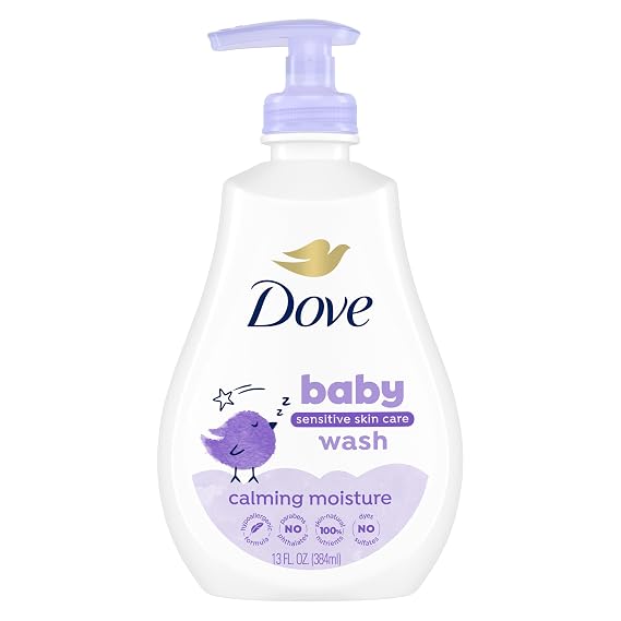 Baby Dove Sensitive Skin Care Baby Wash Calming Moisture 13 oz