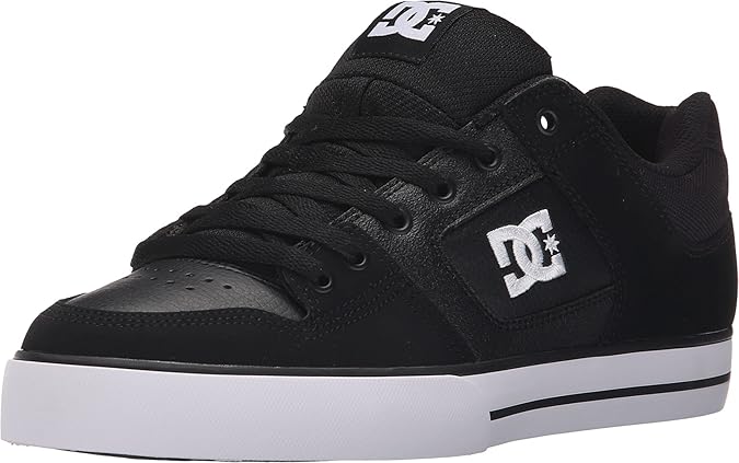 DC Men's Pure Casual Low Top Lace Up Skate Shoe Sneaker