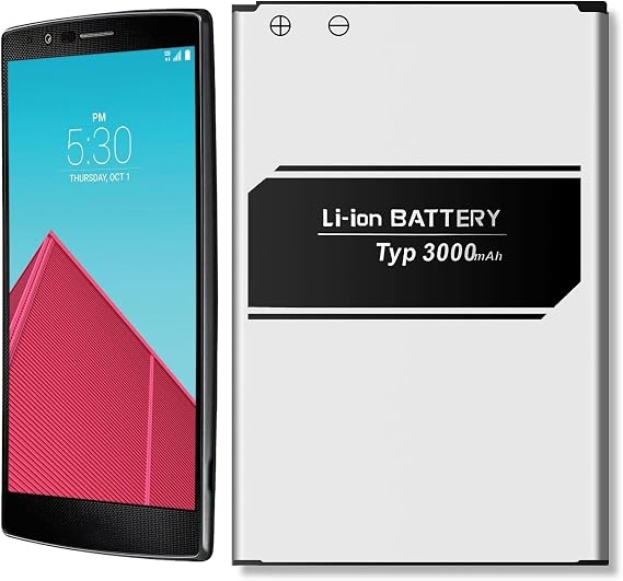 Replacement Battery for BL-51YF,2026 New Upgrade 3000mAh Battery for G4 | Compatible Models :LS991, US991, VS986, VS999, H812, H815, H810, H811, Vista 2, Stylo, Stylu