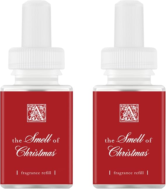 Pura x Aromatique Home Diffuser Refill, 2 Pack, The Smell of Christmas