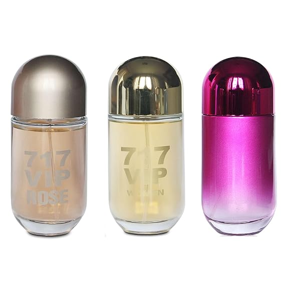 AFLUXE 717 VIP Perfume for Women Eau De Parfum-Amber Floral Jasmine,Bourbon Vanilla & Woods Oriental-Floral Fragrance with a Modern Twist Elegant 100ml Bottle with Box Package(Random 1PCS)