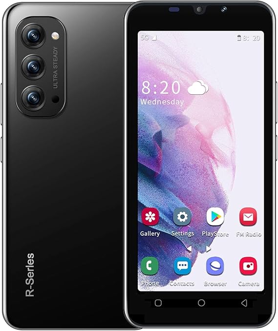 Unlocked Cell Phones, 4.42 inch Unlocked Smartphones 512MB+4GB Cell Phones, 1500mAh Smart Phone 2025 Mobile Phone Android Smartphones (1-Black)