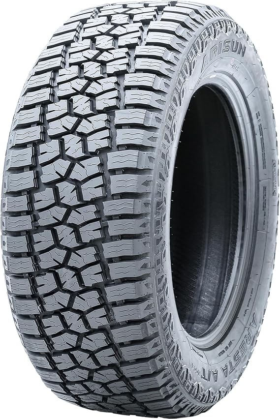 Arisun Aresta A/T ZG06 All-Terrain Off-Road Light Truck Radial Tire-LT275/65R20 275/65/20 275/65-20 126/123S Load Range E LRE 10-Ply Black Side Wall