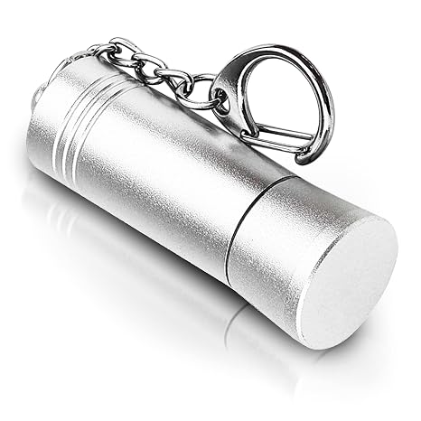 MEPERPER Magnetic Keychain, Rare Earth Magnets, Neodymium Strong Magnets, Gold Tester, Pocket Key Holder Magnet