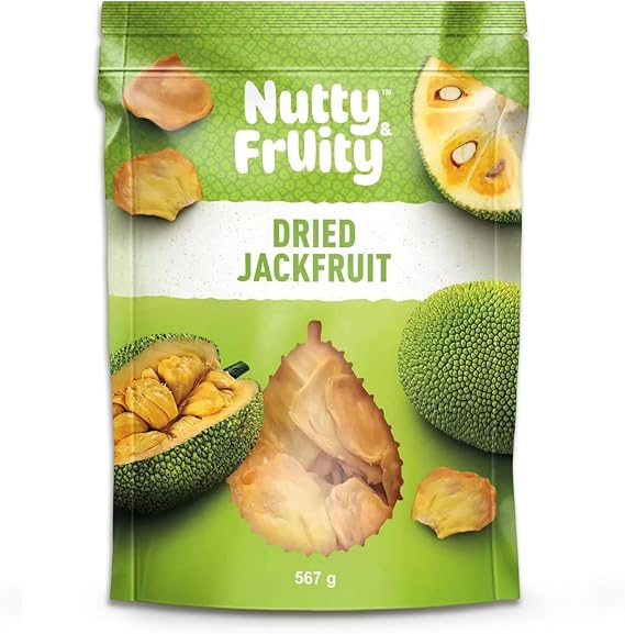 Katsy Style Dried Jackfruit 587g | Naturally Sweet and Chewy Fruit Snack | Organic Jackfruit with No Artificial Colours | Tropical Ready-to-Eat Snack for Healthy Guilt-Free Enjoyment