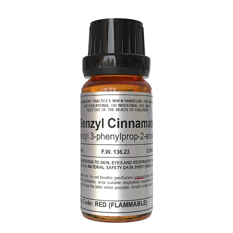 Benzyl Cinnamate | High Purity Aroma Compound - 15mL (0.5 Fl Oz)