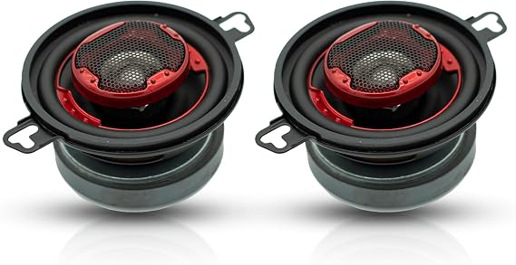 MB Quart XK2-108 3.5-Inch 140 Watt 2-Way Coaxial Speaker System for Superior Car Audio Performance