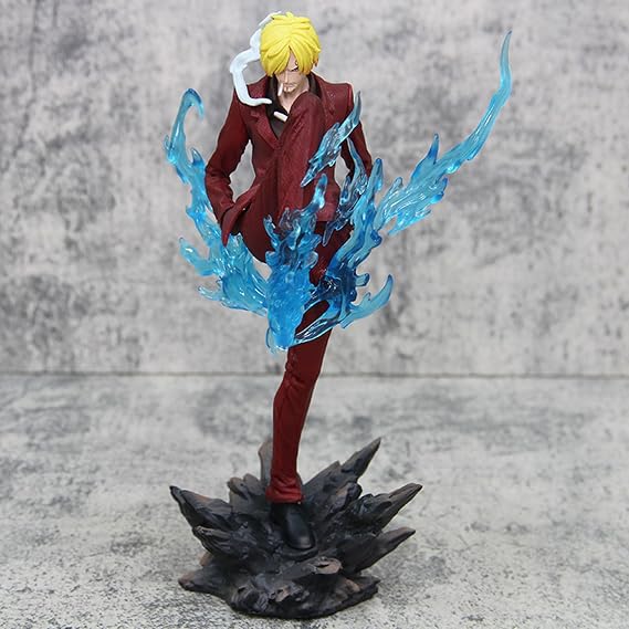 Sanji Figure,Sanji Anime Statues Figurine PVC Action Figure Collection Home Decor Gift Model Toys Anime Figure 9.4 Inch (A), MEXZ0012