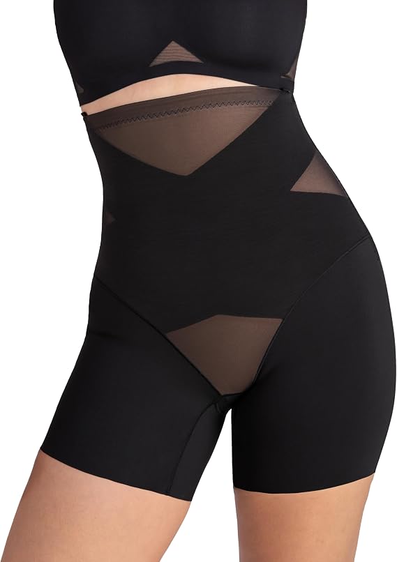 HONEYLOVE Shapewear for Women - SuperPower Girl Short - High Compression Waist Shaping & Tummy Control