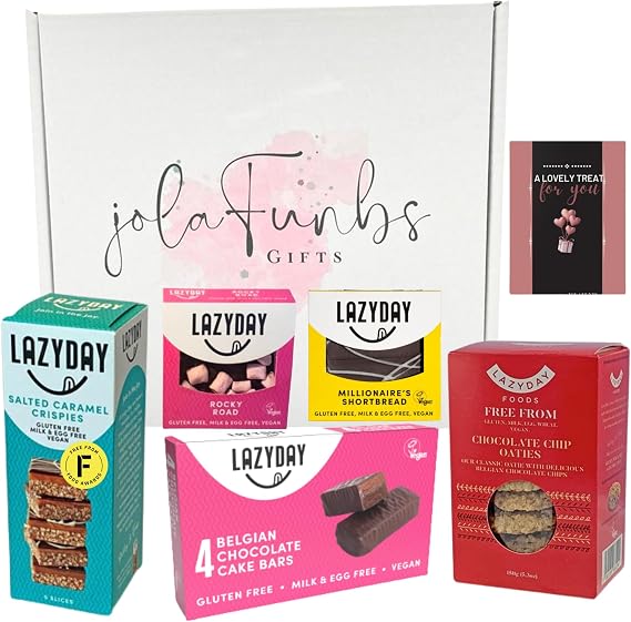 Vegan Hamper Chocolate Biscuits Lazy Day Gluten Free Selection Box I Ideal Snack Treat or Gift for Family & Friends (Vegan 2)