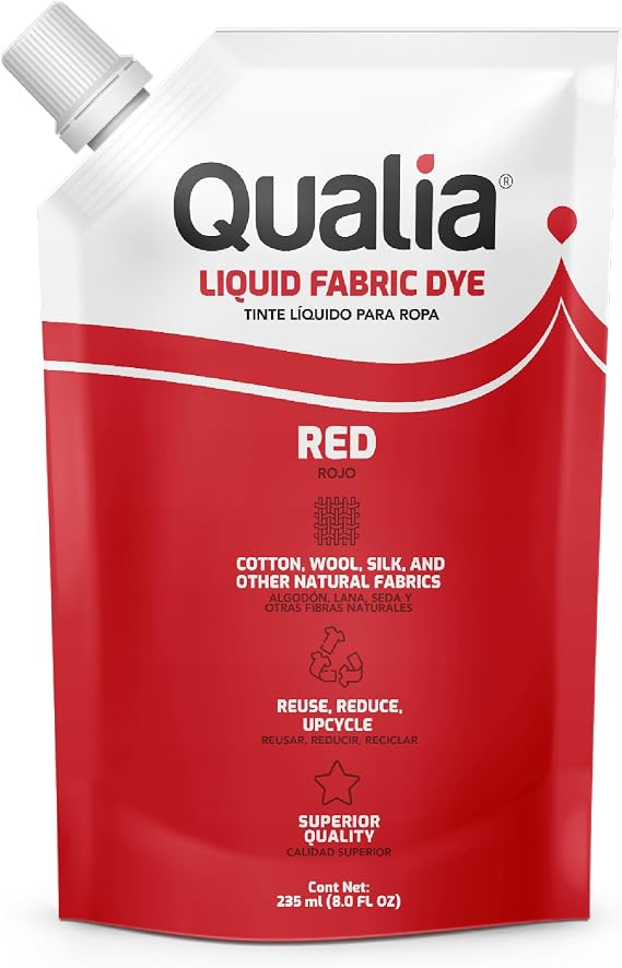 Qualia Fabric Dye - for Natural Fibers - 235 ml (red)
