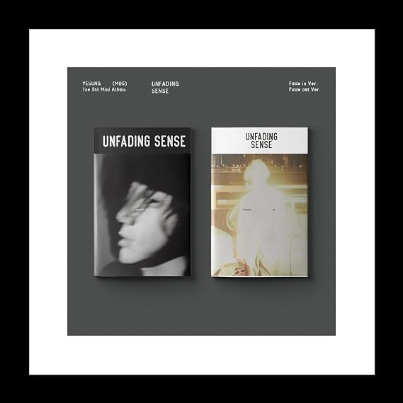 Super Junior YESUNG Unfading Sense 5th Mini Album PHOTOBOOK 2 Version SET CD+1p Folding Poster on Pack+96p Booklet+2p PostCard+2p PhotoCard+Tracking Sealed
