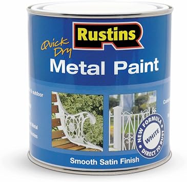 RUSTINS Metal Paint White 1L